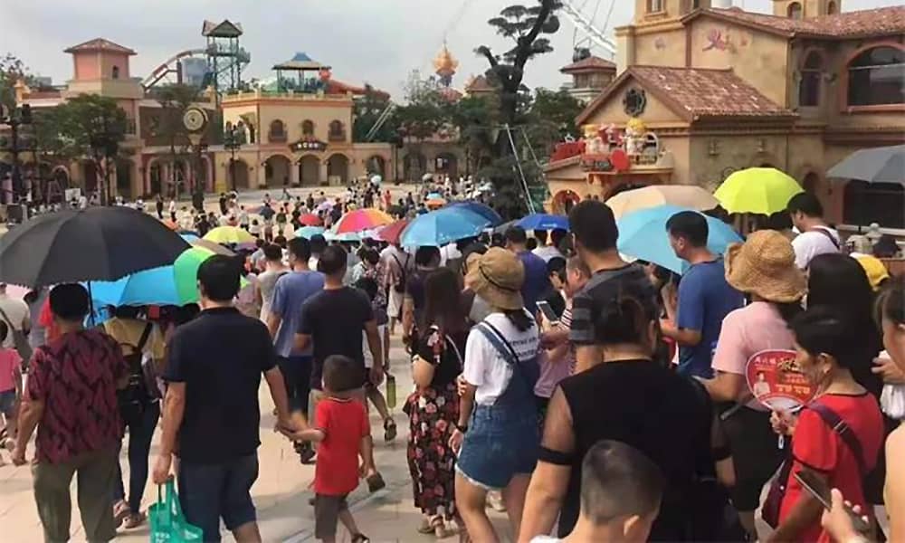 快盈游乐参与打造的欢乐海岸PLUS三天迎客超16万人！